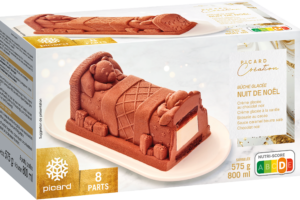 Bûche glacée nuit de Noël, 8 parts